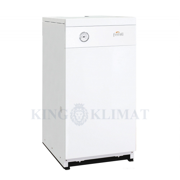 Котел газовый Ferroli TORINO CLASSIC 10 энергонезависимый, напольный, 1 конт., откр.кам.сгор.