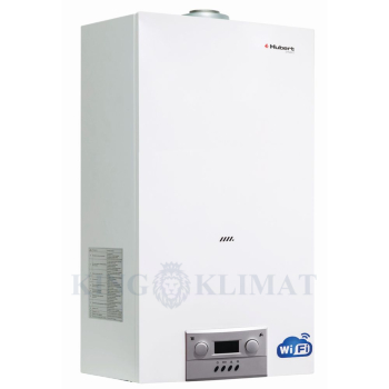 Котел газовый настенный HUBERT Smart AGB 24DX Wi-Fi, 2-ух контур, 24 кВт
