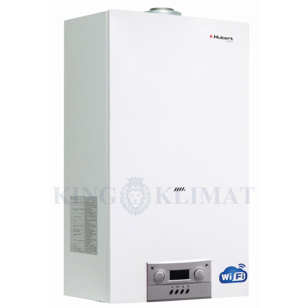 Котел газовый настенный HUBERT Smart AGB 18DX Wi-Fi, 2-ух контур, 18 кВт